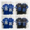 Detroit Lions Damen Kinder Football Trikot GOFF 16 GIBBS 26 Baumwollmischung Fanbekleidung Herbstsaison