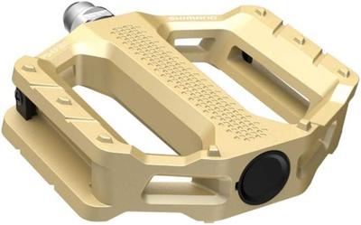 SHIMANO Flat Pedal Gold EPDEF202K Small