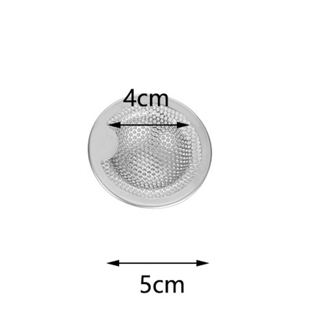 

1Pcs 3 Size Stainless Steel Sink Strainer Drain Hole Filter Mesh Trap Bathtub Shower Waste Stopper Drainage For Kitchen