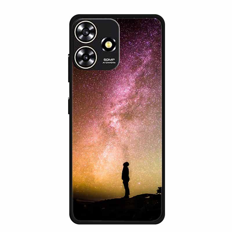 Cool Silicone Cover for ZTE Blade V50 Design 4G Case Printed Fashion Soft Back Cover for Blade V50Design Case Protective Shells