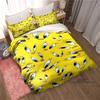 3D Printed Kawaii Tweety Bird Bedding Set, Printed Single Duvet Cover and Pillowcase 3-Piece Set, Children's and Adult Sizes