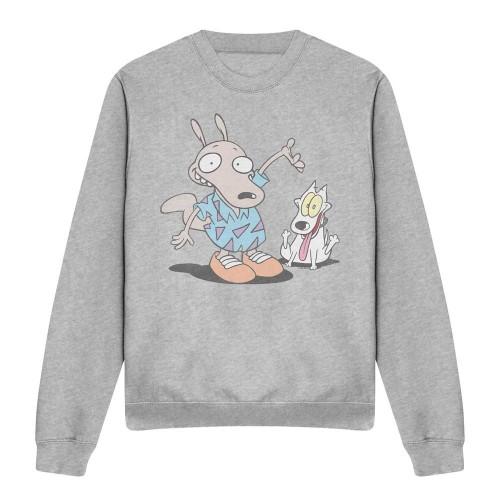 Rocko's Modern Life Unisex Adult Rocko & Spunky Sweatshirt