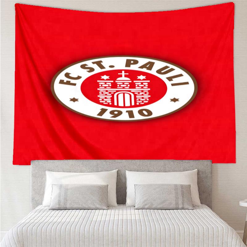 St. Pauli Tapestry, Wall Hanging Tapestry, Pattern Tapestry for Dorm Bedroom Living Room Wall Art Photography Backdrop