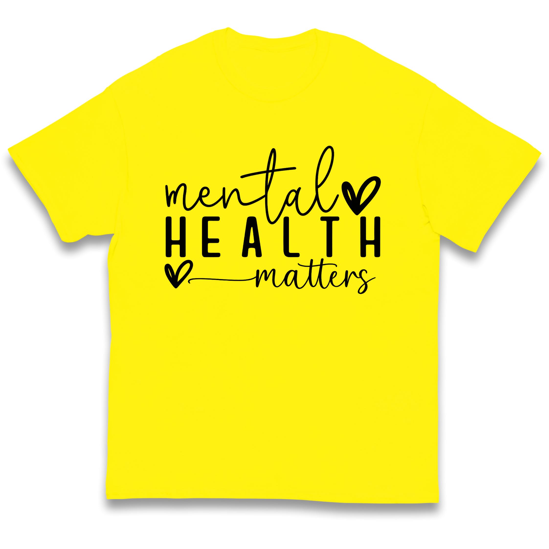 Mental Health Matters Kids T Shirt 120