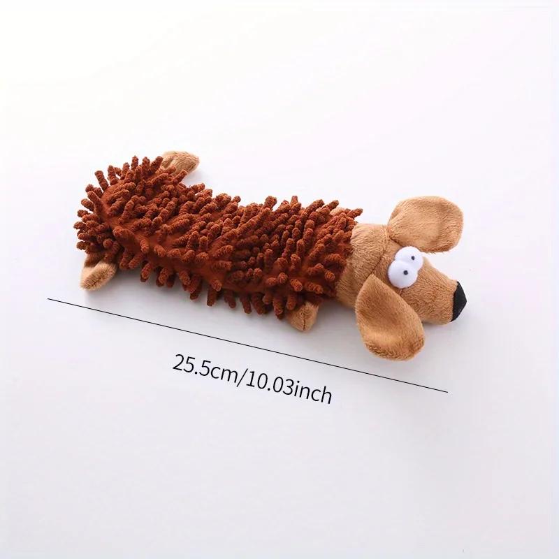 Dog Plush Sound Toy Chewing Molar Teeth Training Plaything Creaking Interactive Dog Toys Cotton Sound Puppy Toy Pet Supplies