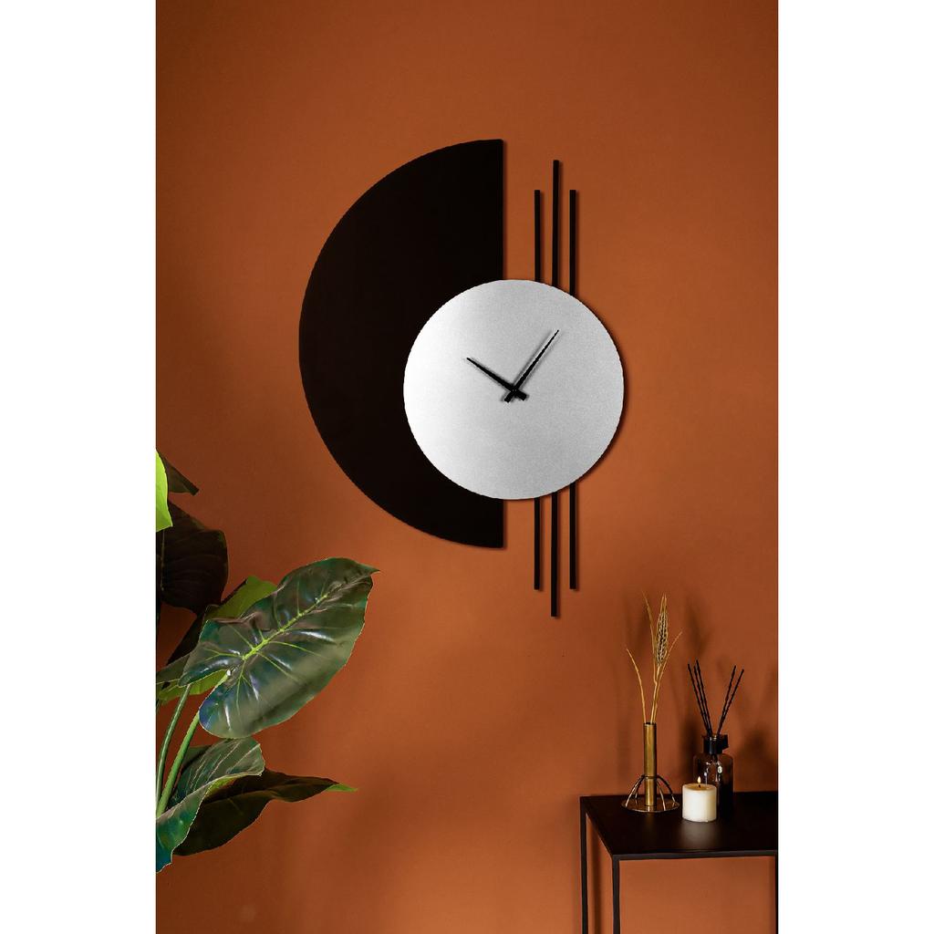 Eclipse Metal Wall Clock - Home Decorations - Modern Decor - Aps144