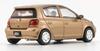 BM CREATIONS Toyota 1998 Zlatá LHD Hotový model 1/64 Vitz/Echo 5-dveřový