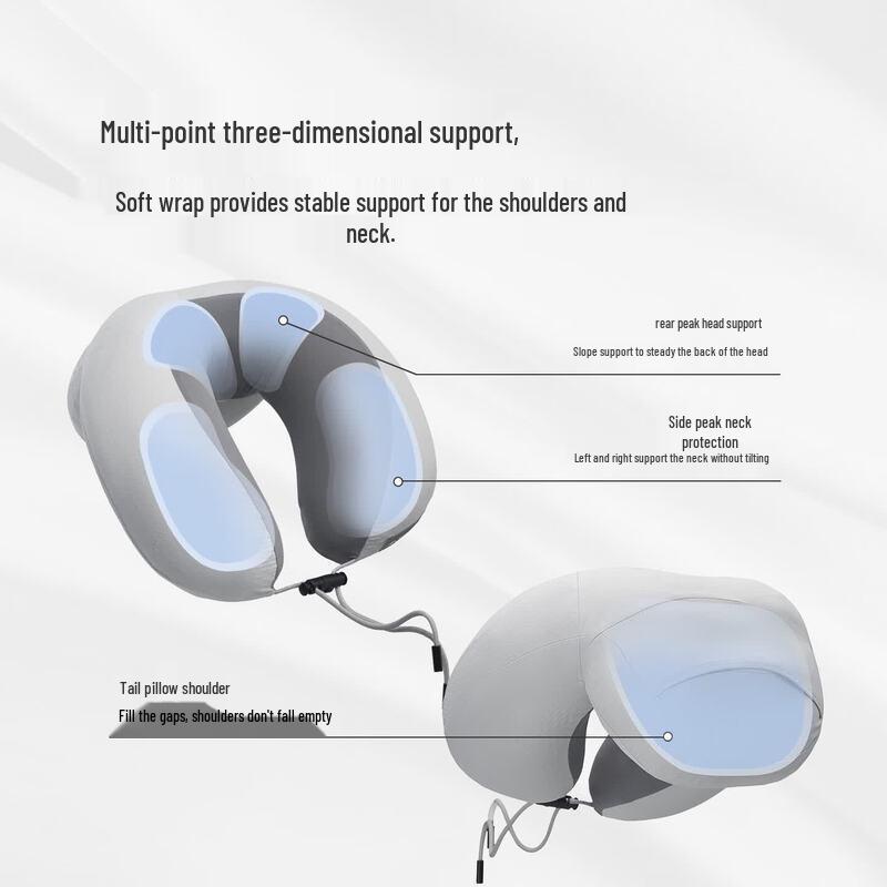 Naturehike Press-Type Inflatable Travel U-Pillow