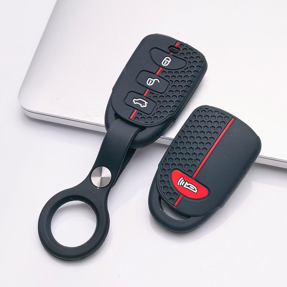 Key Fob Cover for Hyundai Elantra Tucson Models Santa Fe ix35 Protect Your with Keychain Anti-Scratch Surface Shockproof Structure