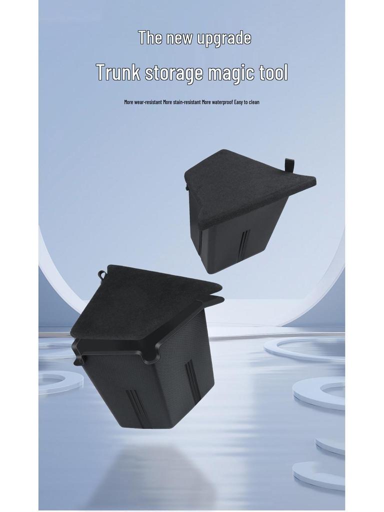 Tesla Model Y3 Refresh Upper Trunk Side Storage Box Accessories