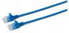 Microconnect U/Utp Cat6A Slim 1M Blue, V-Utp6A01B-Slim