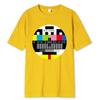 No Signal Men Tshirt Hip Hop Style Streetwear Tops & Tees Novelty Geometric Short Sleeve Summer Cotton T Shirt Oversize T-shirts