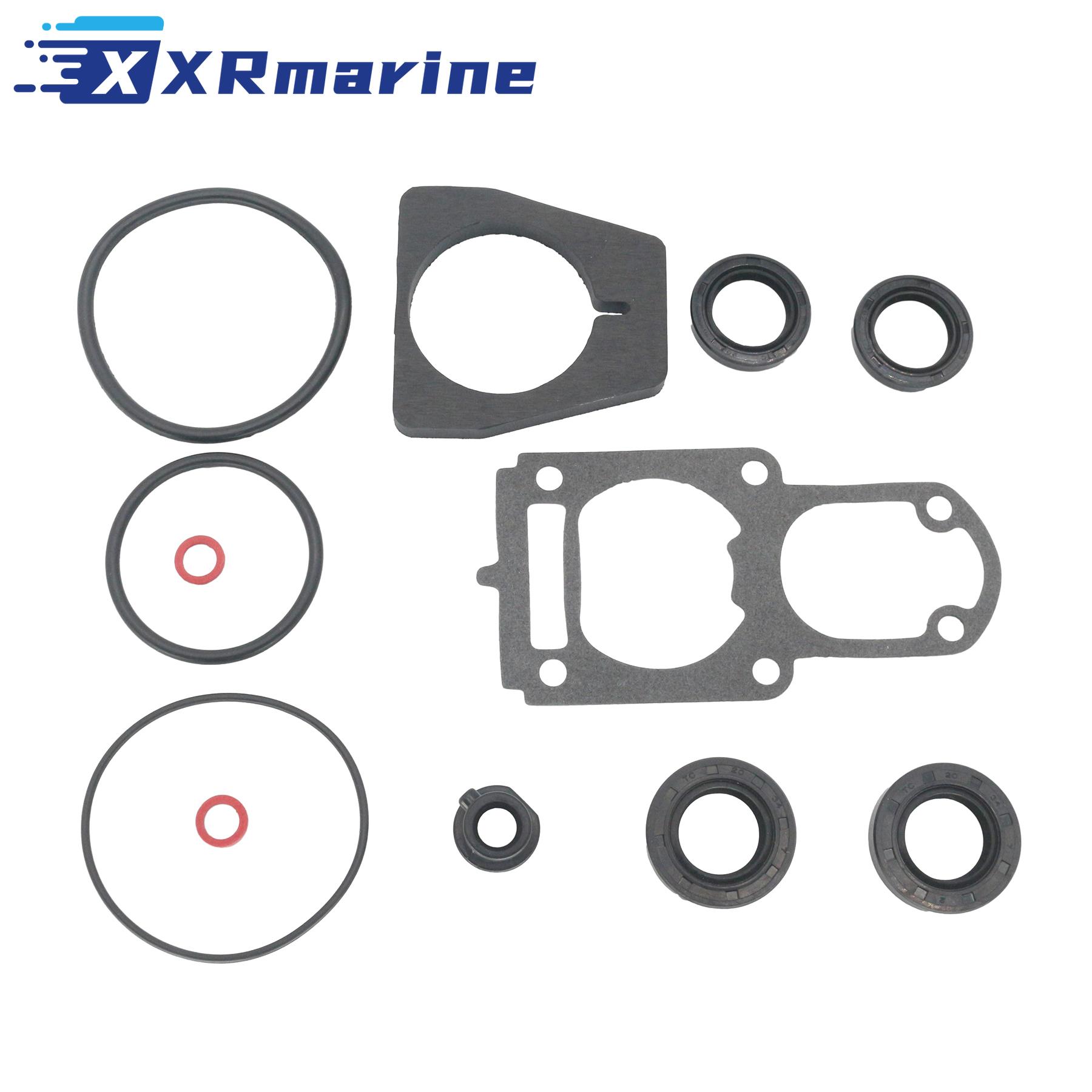 Lower Unit Gasket Seal Kit 6L2-W0001 for Yamaha 20 25 HP Outboard Engine Replaces 6L2-W0001-20/21/22/23 6L2-W0001-C3 18-0030 6L2-W0001