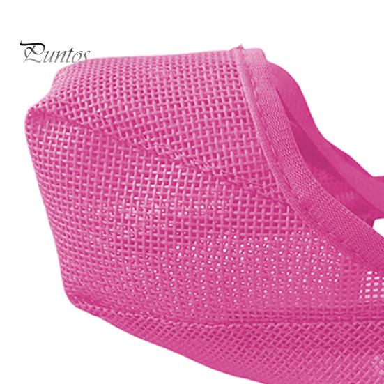 Nastavitelný náhubek pro psy z měkké síťoviny pro malé a střední psy Zabraňuje kousání Žvýkání Prodyšný náhubek pro domácí mazlíčky