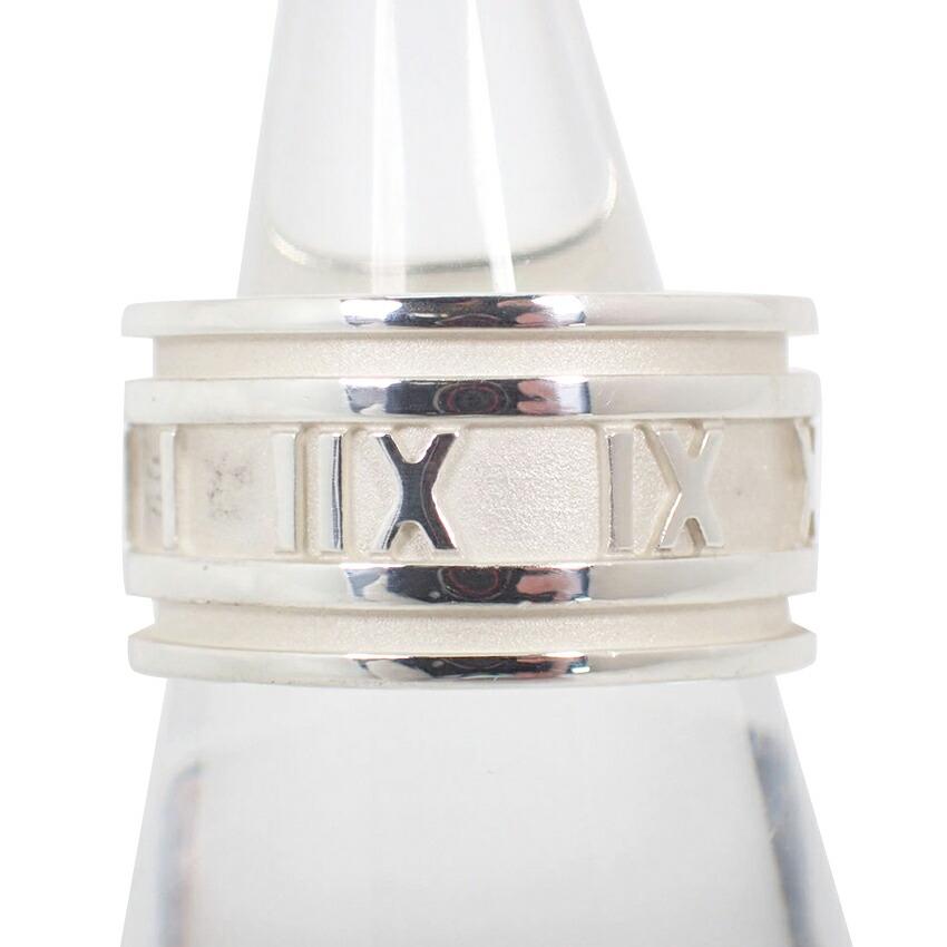 

[Pre-owned] TIFFANY/Tiffany/SV925/Atlas Wide/Ring/Size 18/j42-2