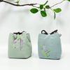 New Chinese Style Cotton Linen Tea Tasting Cup Bag - Thickened for Storage