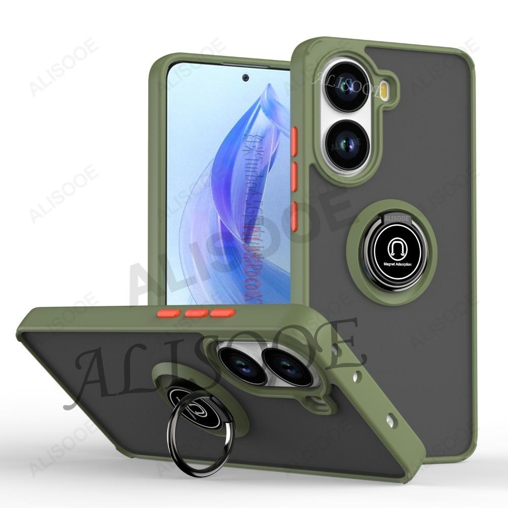 Kickstand Funda for POCO X7 Pro Case Armor Ring Holder Protective Cover for Xiaomi Redmi Turbo 4 Shockproof Case