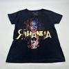 Hard Rock Cafe T-Shirt Damen S Schwarzer Grafikdruck Rihanna 100% Baumwolle.#36250