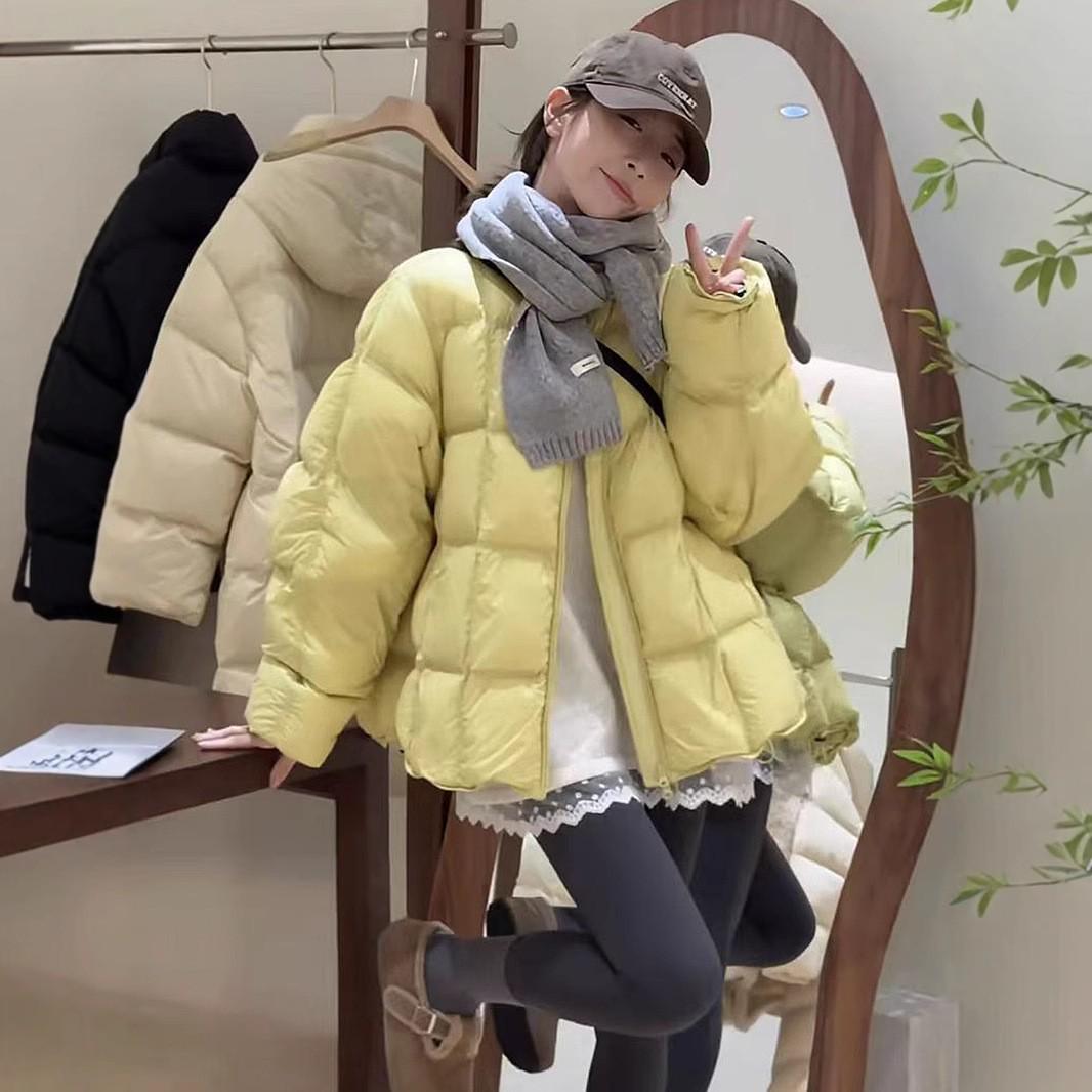 

Женская хлопковая куртка в клетку в корейском стиле - Зимняя коллекция 2024: Теплый, Свободный и Универсальный Extra Large жёлтый