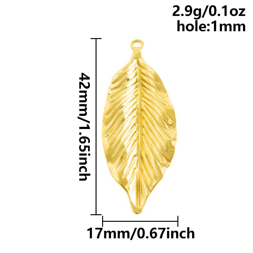6pcs Assorted Leaf Fish Mushroom Plant Animal Pendant Enamel Charm Stainless Steel Charms For Jewelry Making Supplies DIY Craft