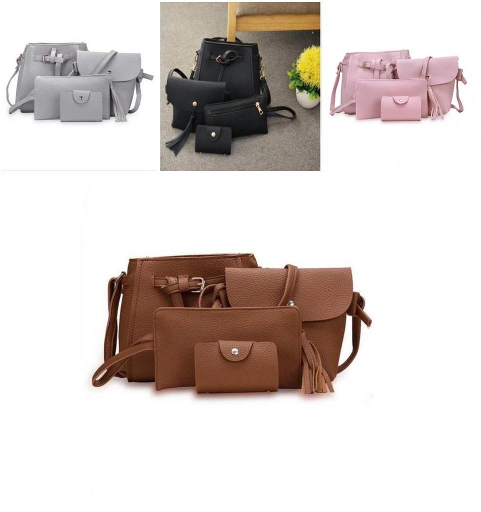 Durable And Chic 4pcs Women Handbag Set For Various Lifestyles And Needs