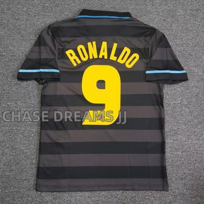 9798 Inter Milan Retro Jersey Two Customers Old Ronaldo Football Jersey Fan Version Inter Milan Jersey C Ronaldo