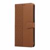 For iPhone 17 Case Splicing Imprinted Rhombus Leather Phone Cover with Wrist Strap