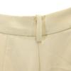 CLANE 2 tack Wide pants Cream yellow Women Used