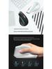 ZELOTES Master F36 Vertical Ergonomic Mouse: Three-Mode Bluetooth, Rechargeable, Programmable
