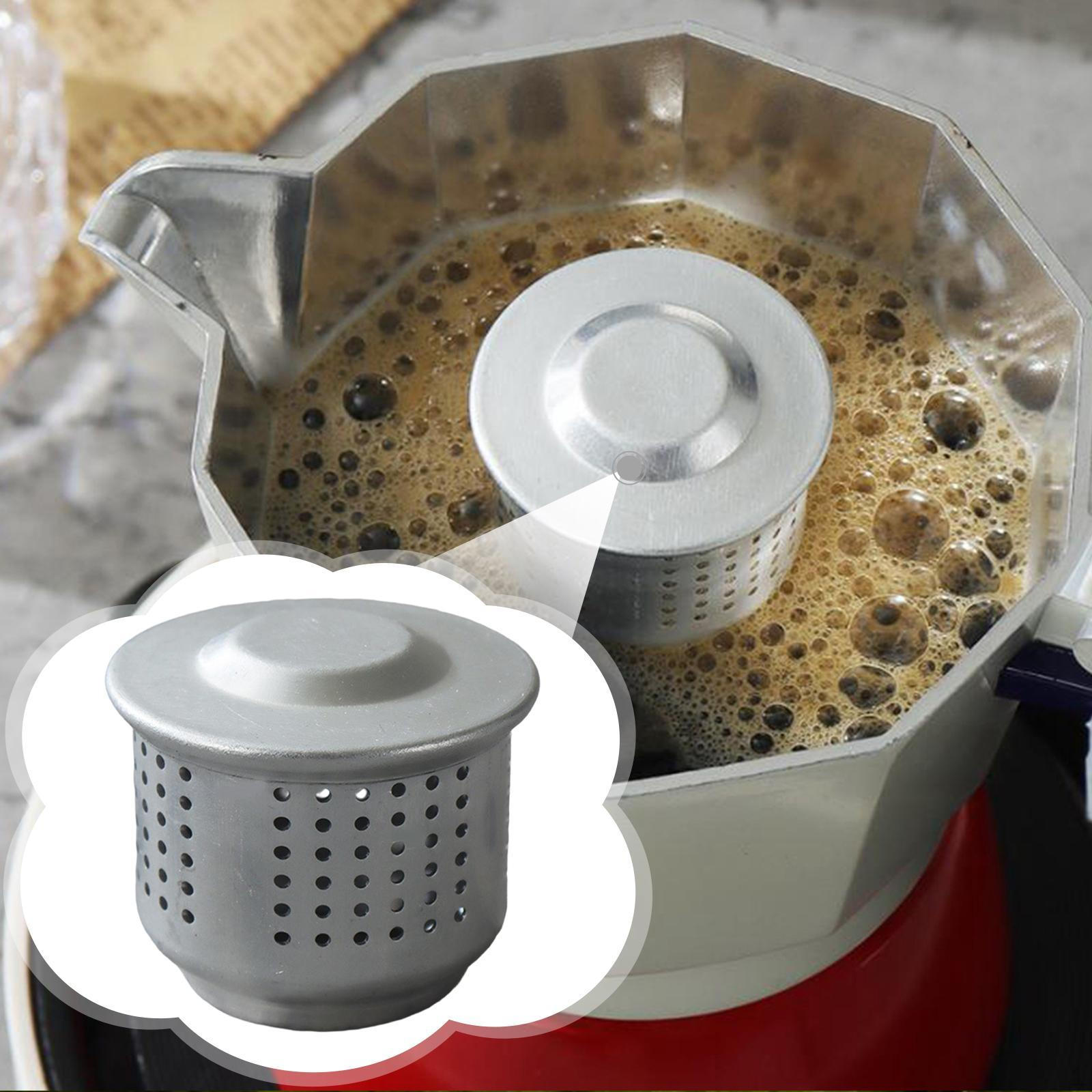 

Гейзерная кофеварка Антиклапан Алюминий Прочный Легко Установить Разобрать Серый для Кофейни Профессиональный