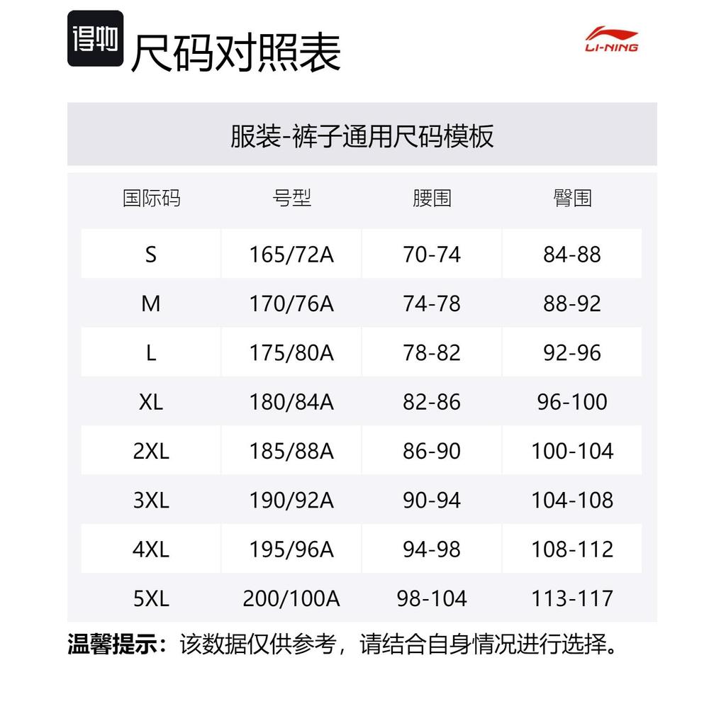 Li Ning Knitted Sweatpants Men's Legend Blue AKLU979-1