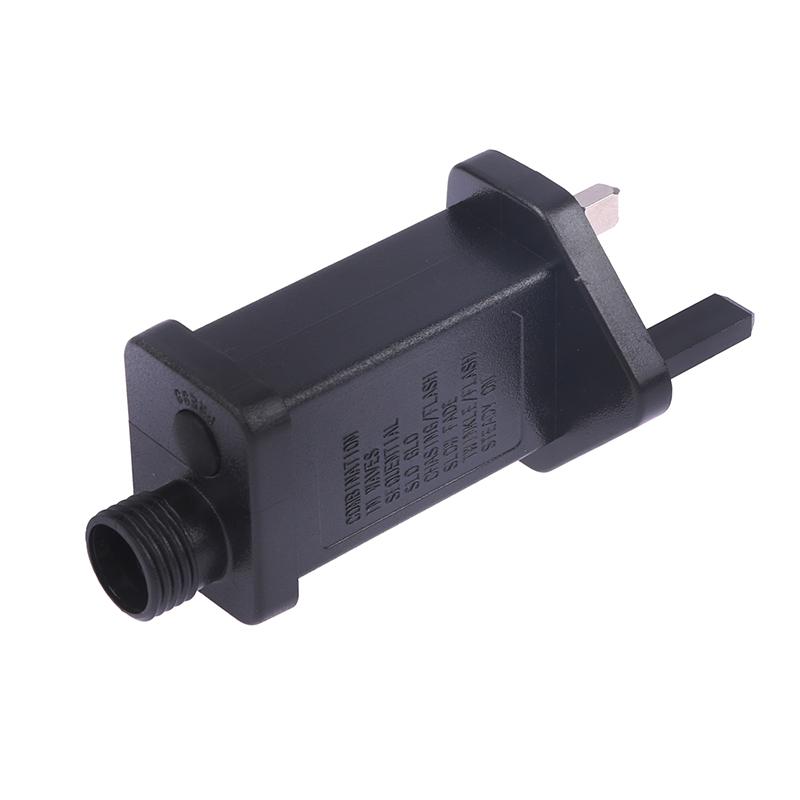 Wechselstrom 220V auf 31V DC 6W 8 Funktionen SELV LED Lampentreiber UK Stecker Schalter Adapter IP44 Wasserdicht Laserbeleuchtung Europa Netzteil