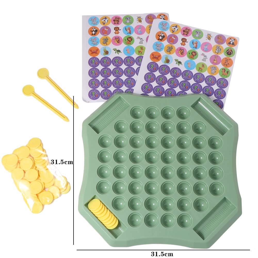 Touch Flip Brain Teaser Chess Board Puzzle Thinking Concentration Bingo Game Kids Gifts