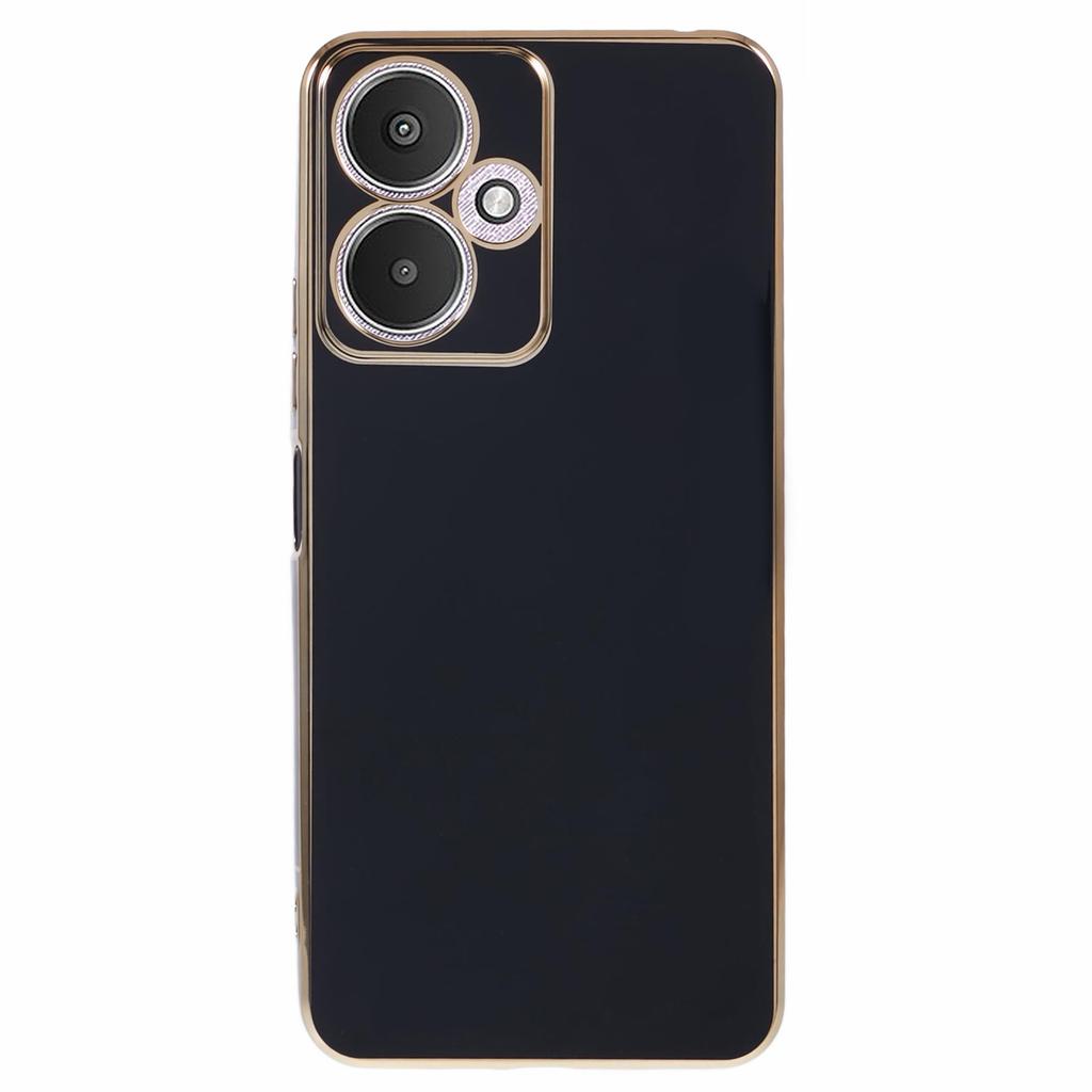 For Xiaomi Redmi 13C 5G/Redmi 13R 5G/Poco M6 5G Case TPU Soft Phone Cover 6D Electroplating