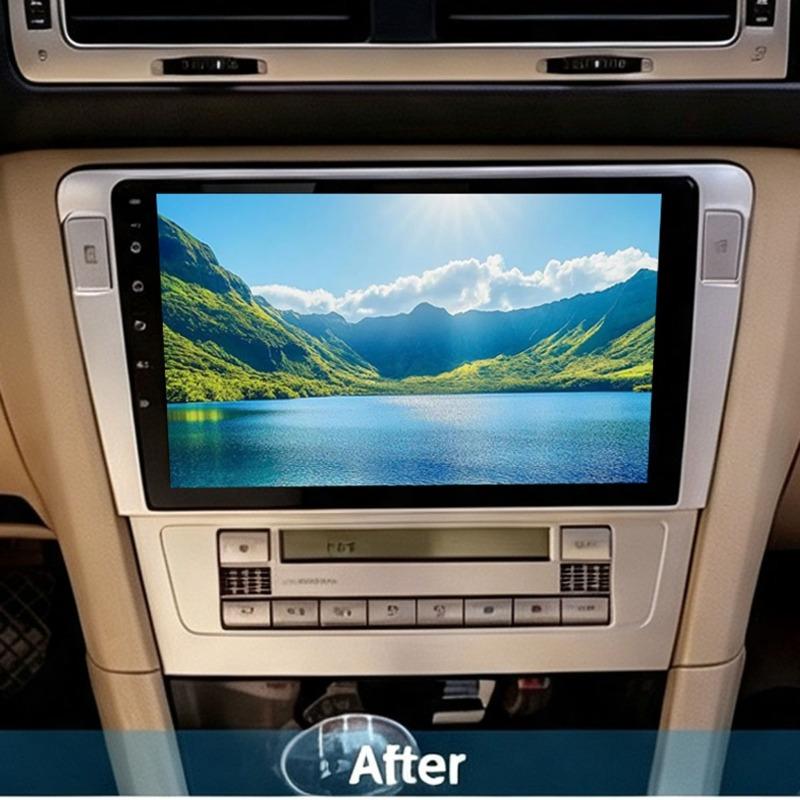 For Volkswage Passat B7 2004-2010 9Inch Car Stereo Radio Fascia Frame Refitting Dash Modification Navigation Panel Trim Bezel