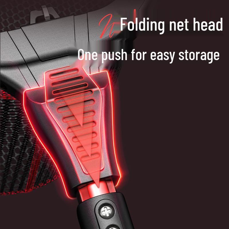 Camper Portable Telescopic Folding Landing Net with Bag for Big Fish