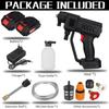 1500W 60 Bar Cordless High Pressure Car Washer Rechargeable Car Electric Water Gun Foam Machine for Makita 18V Battery