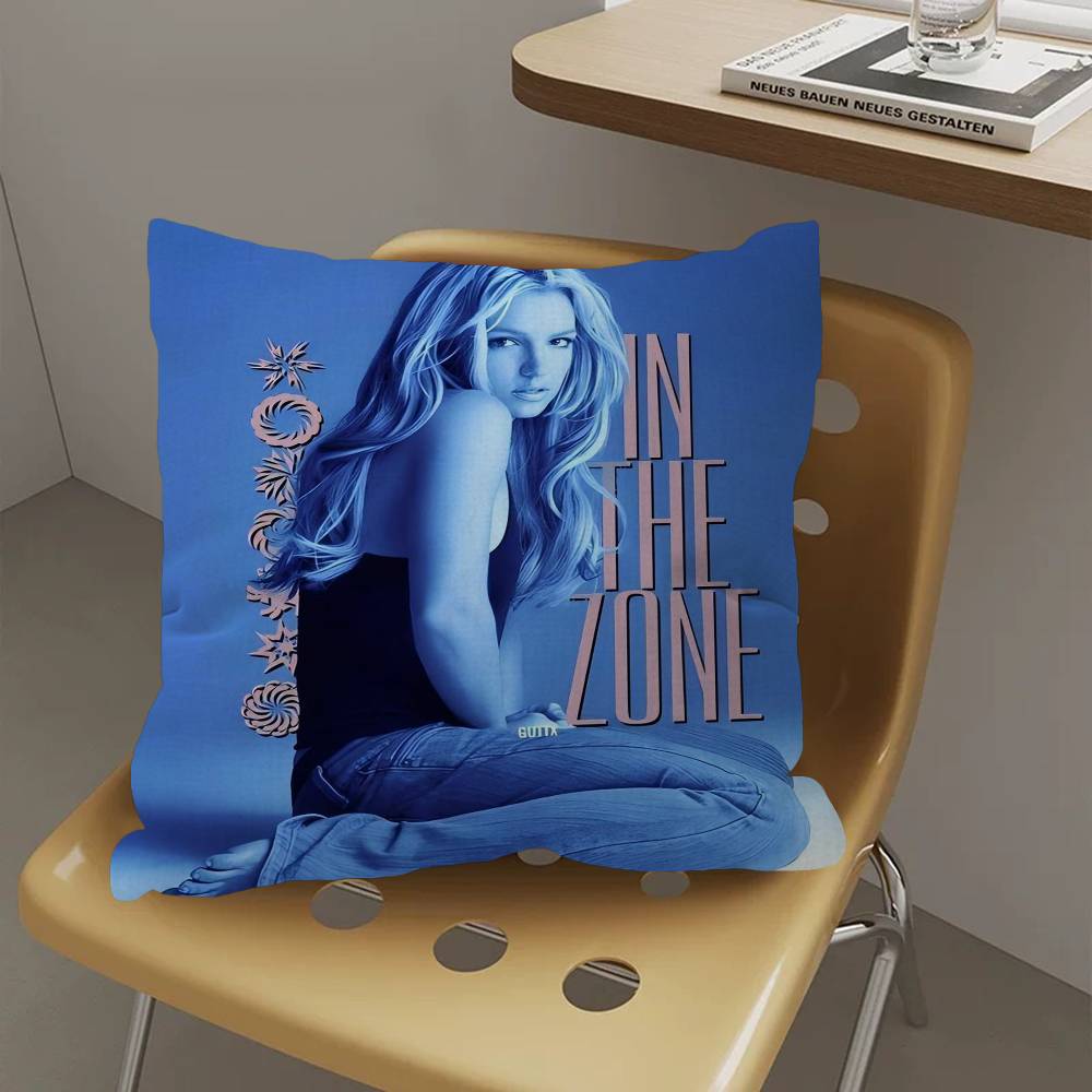 B-Britney S-Spears Kuddfodral Dekorativ Kudde Soffa Heminredning fodral kuddfodral
