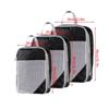 3pcs/set Compression Packing Cubes for Suitcases Travel Accessories Expandable Packing Organizers Lightweight Travel Organizer
