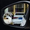 2 peças Espelho retrovisor para ponto cego de carro Espelho de chuva multifuncional 2 em 1 Cobertura de chuva para dias chuvosos Visão expansível Segurança Condução