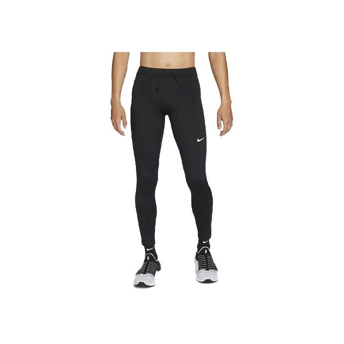 Nike Solid Logo Running Fitness Pants Men Bottoms Black CZ8831-010