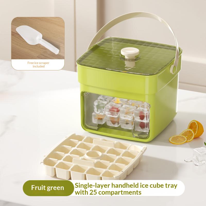 Versatile 25/50 Grid Ice Cube Mold for Barbecue Parties and Events