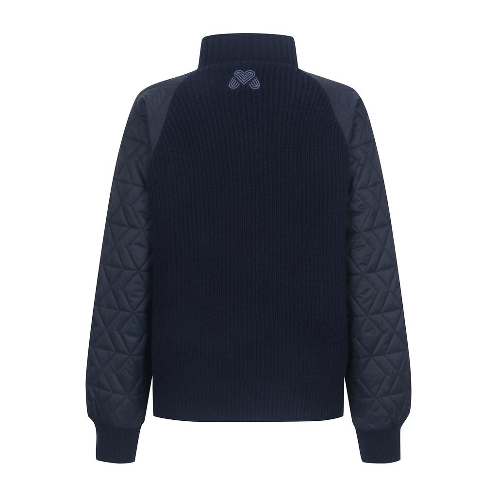 MARTINE GOLF High Neck Sweater_Navy