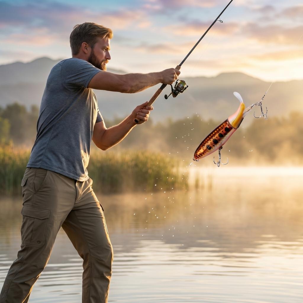 Fishing Lure Bionic Hard Bait Long Casting Metal Blade Lure Artificial Fishing Bait for Freshwater and Saltwater Fishing