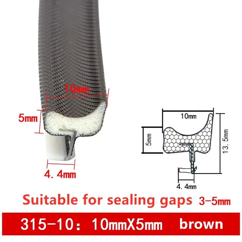 PU Foam Sound Proof Weather Draught Excluder Seal Door Window Gap Insulation V Type Strips for 8  Sizes to Choose