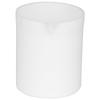 Acid & Base Resistant Beaker PTEE High Lubrication Not Sticky White Beaker Measuring Cup(50ml)