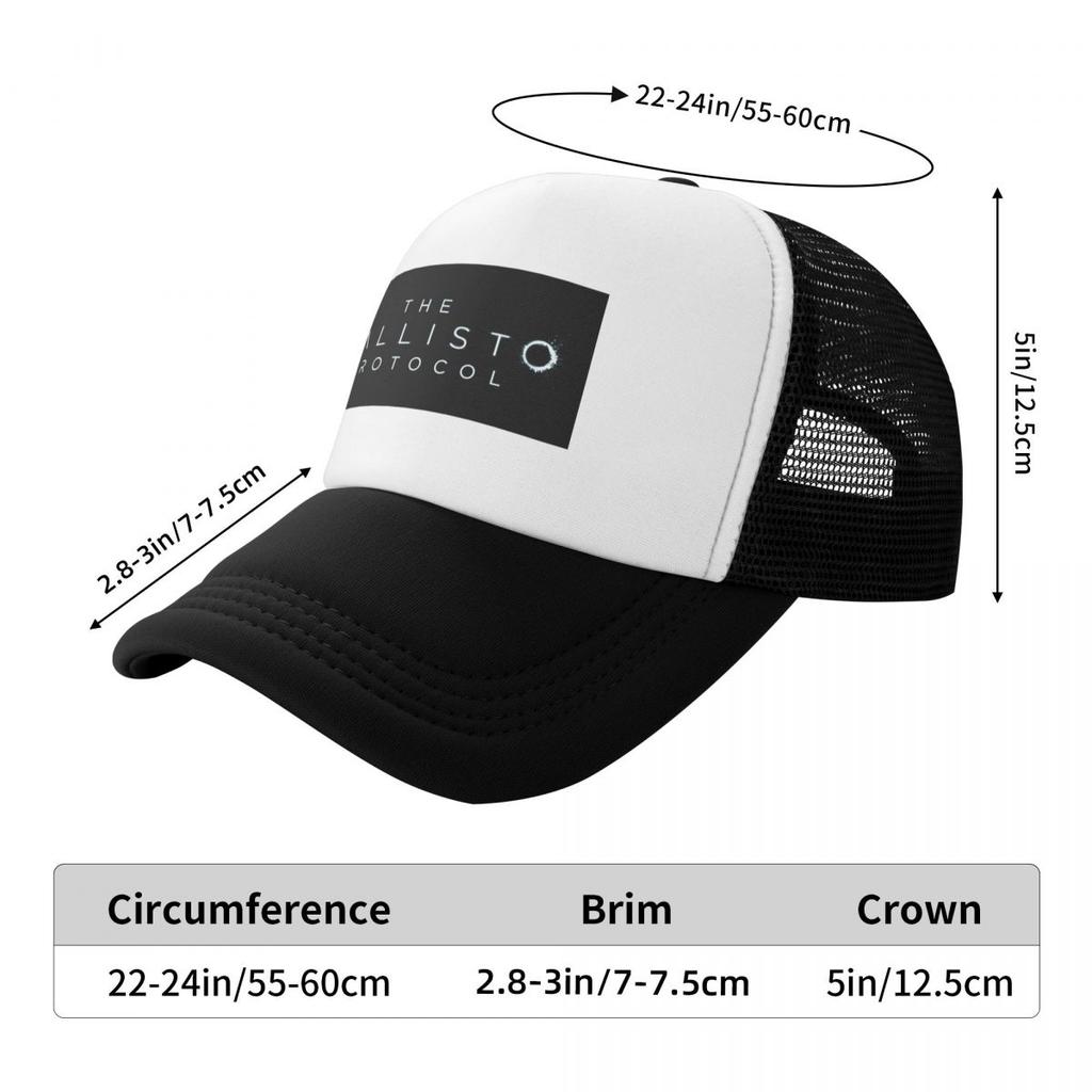 The Callisto Protocol - Black Baseball Cap Ball  Fishing Cap Hard Hat Men'S Luxury Women'S