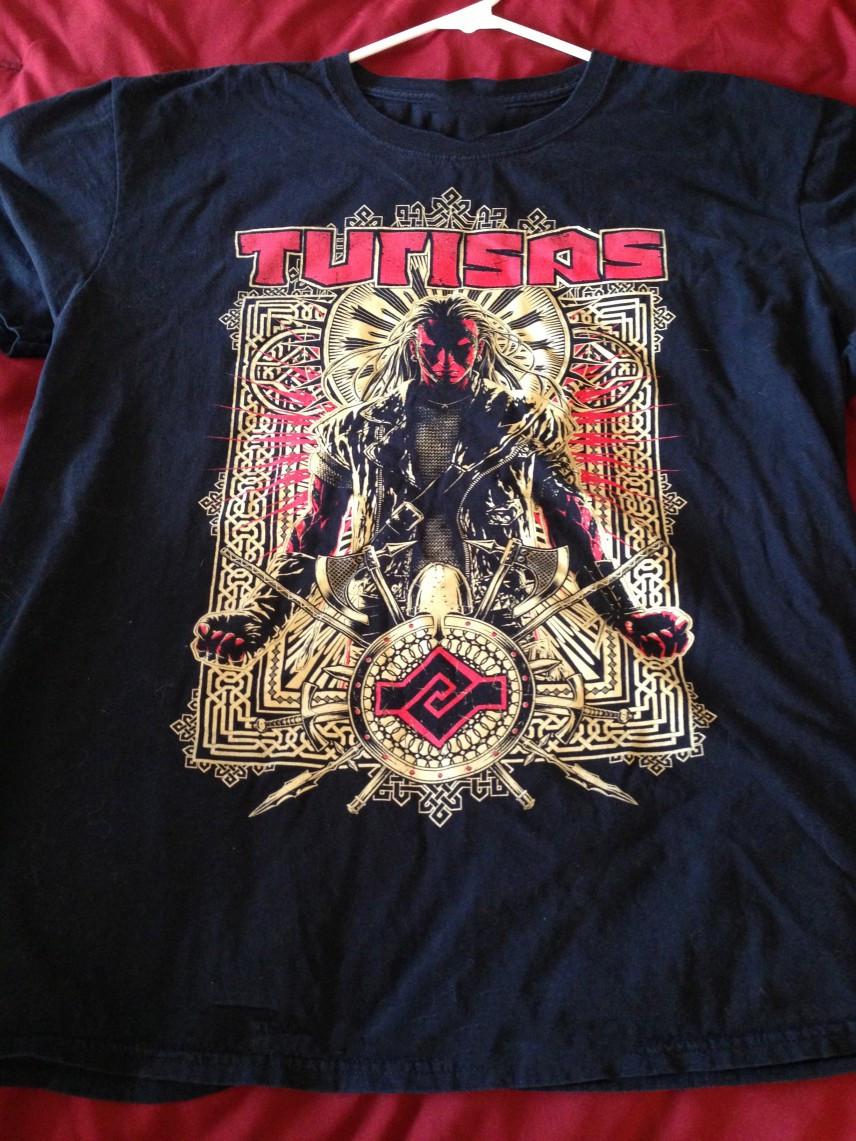 VTG Turisas Band Album For Fans Heavy Cotton Black T Shirt S-5XL CM636 M