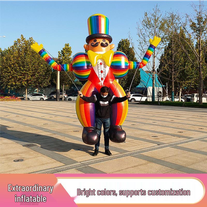 

Inflatable Long-Legged Cartoon Clown Dancing Doll for Events and Decor