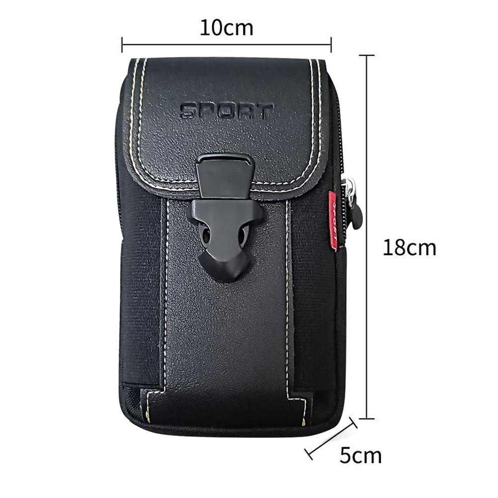 

Phone Holster Bag Molle Waist Pouches Men Fashion Small Tactical Duty Belt Bag Multi-zipper Bum Bag Canvas Mini Fanny Purse 2024
